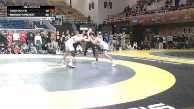 157 lbs Final - Zeno Moore, Lake Highland Prep vs Brooklyn Pickett, Mount Saint Joseph
