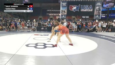 170 lbs Champ. Rd Of 16 - Sally Johnson, Tennessee vs Sarah Pulk, Minnesota