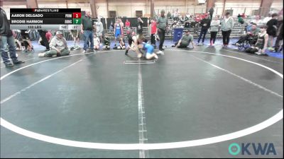 64 lbs Rr Rnd 2 - Isaiah Rodriguez, All American Wrestling vs Gunnar Ratciff, Prime Wrestling