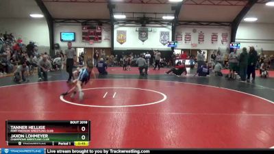 4 lbs Semifinal - Tanner Hellige, Fort Madison Wrestling Club vs Jaxon Lohmeyer, Champions Wrestling Club