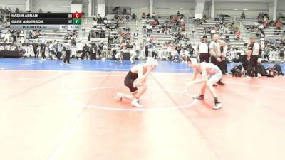 113 lbs Round Of 64 - Nadim Abbari, NH vs Gage Anderson, UT