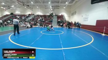 132 lbs Cons. Round 7 - Cael Parker, Thunder Basin vs Austin Lackey, Kelly Walsh