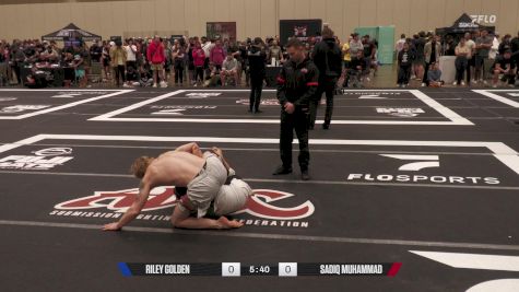 Sadiq Muhammad vs Riley Golden 2025 ADCC East Coast Trials