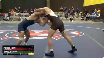 157 lbs Quarterfinal - Tyler Wittreich, Baldwin Wallace vs Peyton Hearn, Thiel College