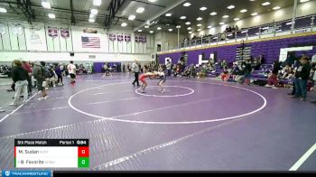 113 lbs 5th Place Match - Brodie Favorite, Hermiston vs Mousa Sudan, Kent Meridian