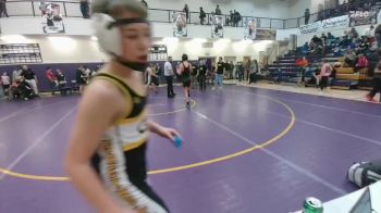 120 lbs Round 3 - Kendall Matthews, Powell Middle School vs Jayden Waddell, Greybull MS