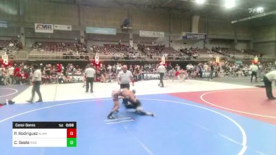 88 lbs Consolation - Pablito Rodriguez, Alamosa vs Connes Seele, Ridge WC