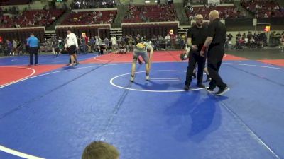 137 lbs Cons. Round 1 - Kohner Schipman, Malta vs Isaac Tritz, Spartan Youth Wrestling Club