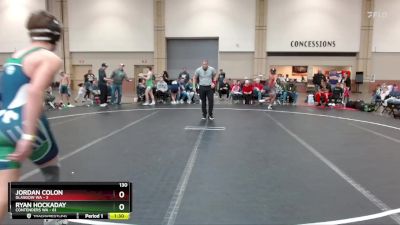 130 lbs Round 2 (6 Team) - Lincoln Hinchman, Contenders WA vs Breylan James, Glasgow WA