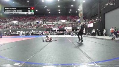 61 lbs Cons. Round 5 - Rhett Jessop, Ryse Wrestling Academy vs Magnus Hutchinson, Team Real Life