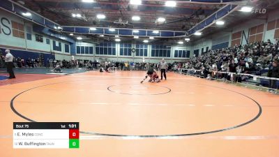 165 lbs Round Of 16 - Edward Myles, Concord-Carlisle vs William Buffington, Taunton