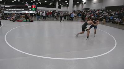 138 lbs Champ. Rd Of 32 - Bruce Li, Golden Bears Wrestling Club vs Demetrios Carrera, Team El1te Wrestling