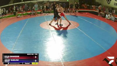 150 lbs 2nd Place Match - Henry Buelow, Virginia vs Sylis Dinwiddie, Alaska