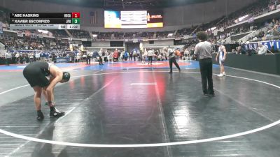 1A-4A 138 Quarterfinal - Abe Haskins, Houston Academy vs Xavier Escorpizo, St. John Paul II