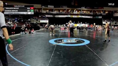 4A 215 lbs Cons. Round 2 - Daniel Chilimidos, Belen vs Eamon Rumley, Valley