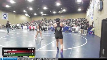 116 lbs Quarterfinal - Beraly Roda, Golden Valley vs Arieana Arias, Selma