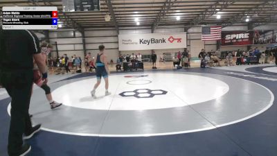 61 kg Cons. Rd Of 16 - Adam Mattin, California Regional Training Center (CA RTC) vs Tegan Sherk, Pinnacle Wrestling Club