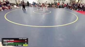 165 lbs Champ. Round 1 - Tytan Bentley, University vs Trenten Hubbs, Laramie