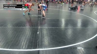 123 lbs Round 5 (8 Team) - Joseph Obstaculo, Precision WA vs Henry Craiglow, Dayton Bandits