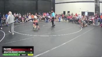 41 lbs Cons. Round 3 - Eli Cano, Carolina Reapers vs Braxton Bravet-Morton, Palmetto State Wrestling