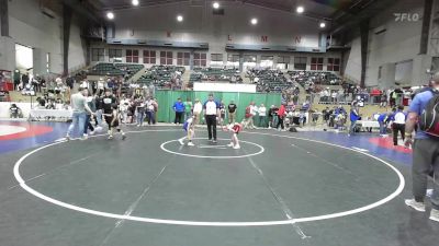 61 lbs Quarterfinal - Brooks Newton, Teknique Wrestling vs Finley Blevins, Dendy Trained Wrestling