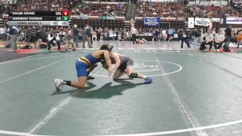 A - 132 lbs Cons. Round 2 - Jeremiah Thomas, Libby / Troy vs Kolbe Cronk, Columbia Falls