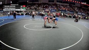 D 3 157 lbs Quarterfinal - Jacob Thibodaux, St. Mary`s vs William Ashford, Basile