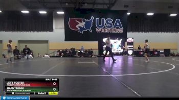 67 lbs Semifinal - Jett Foster, MN Elite Wrestling Club vs Hank Shinn, Moen Wrestling Academy