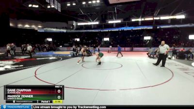 215 lbs Cons. Round 3 - Maddox Zenner, Emerald Ridge vs Dane Chapman, Glacier Peak