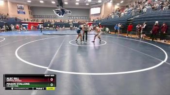 215 lbs Quarterfinal - Alec Rill, Dripping Springs vs Mason Stallons, College Park