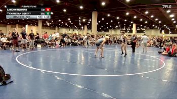 120 lbs Champ. Round 1 - Christian Gentry, Trojan Wrestling Academy LLC vs Landon Herman, Team Conquer Wrestling