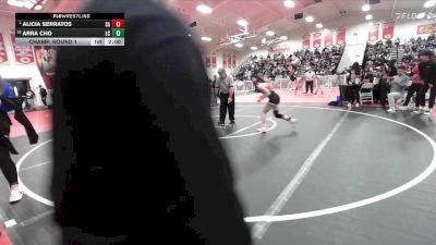 105 lbs Champ. Round 1 - Alicia Serratos, Santa Ana vs Arra Cho, La Canada