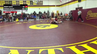 197 lbs Champ. Round 1 - Grady Cloyd, Sacramento City College vs Patrick Culley, Santa Rosa Junior College