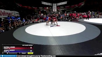 132 lbs Placement Matches (16 Team) - Alyssa Jones, SDIKWA vs Ayaka Naddy, MDWA