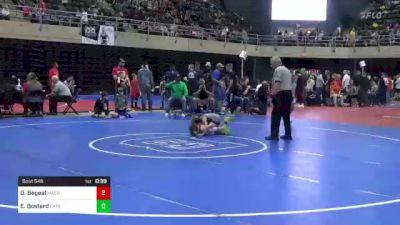 58 lbs Quarterfinal - Owen Begeal, Masonville, NY vs Ethan Bostard, Cape May Court House, NJ