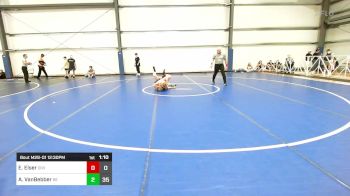 145 lbs Rr Rnd 1 - Elijah Elser, Division-1 Training Center vs Alek VanBebber, Beast Of The East