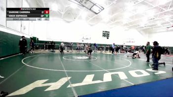 126 lbs Cons. Round 4 - Zairone Cabrera, South Torrance vs Knox Espinoza, Long Beach Poly