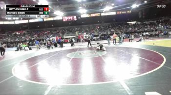 215 lbs Champ. Round 2 - Matthew Hinkle, Cascade vs Jackson Dixon, Middleton