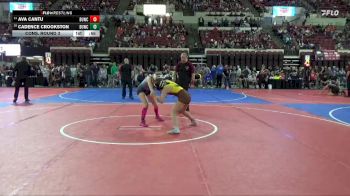 109 lbs Cons. Round 3 - Ava Cantu, Moorcroft Mat Masters vs Cadence Crookston, Sun River Valley Club