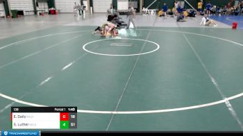 138 lbs Finals (2 Team) - Eli Daily, Millard South JV vs Sam Luther, Kearney Catholic