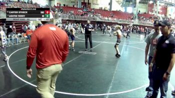 95 lbs Champ. Round 1 - Ashtin Terry, Nebraska Boyz vs Carter Stueck, Norris Wrestling Club