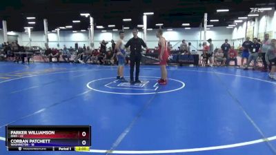 250 lbs Round 1 (8 Team) - Parker Williamson, Ohio vs Corban Patchett, Washington