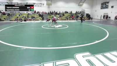 138 lbs Semifinal - Tehya Ledesma, Mt. San Antonio College vs Mattrina Ifopo, Santa Ana College