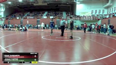 138 lbs Cons. Round 4 - Isaac Suddarth, Contenders Wrestling Academy vs Josiah Carter, Contenders Wrestling Academy