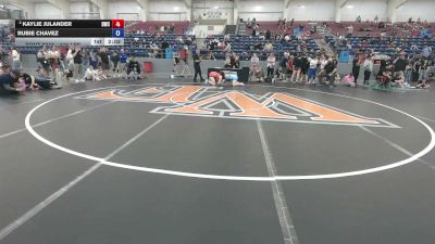 145 lbs Quarters - Kaylie Julander, Diamondville Wrestling Club vs Rubie Chavez