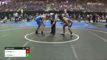 172 lbs Consi Of 8 #2 - Angel Orozco, Mat Monkeys West vs Caden Fowler, Norcal All Stars