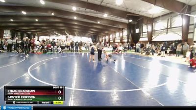 87 lbs Champ. Round 1 - Stran Bradshaw, Delta Wrestling Club vs Sawyer Eriksson, Aviator Wrestling Club