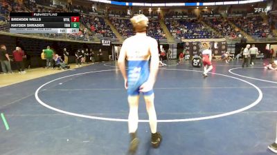 96 lbs Consy Pigtails - Cannon Forcellini, Central Cambria vs Dan Bossart, Harborcreek