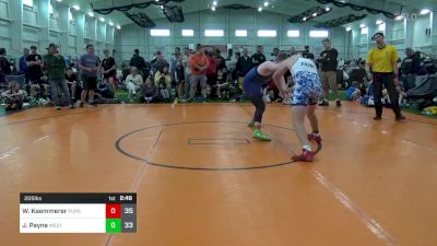 205 lbs Round 2 - Wyatt Kaemmerer, Pursuit vs James Payne, West Virginia Wild