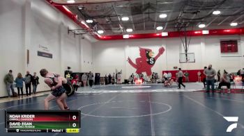 152 lbs Cons. Round 2 - David Egan, Alexandria Monroe vs Noah Krider, Carroll Chargers